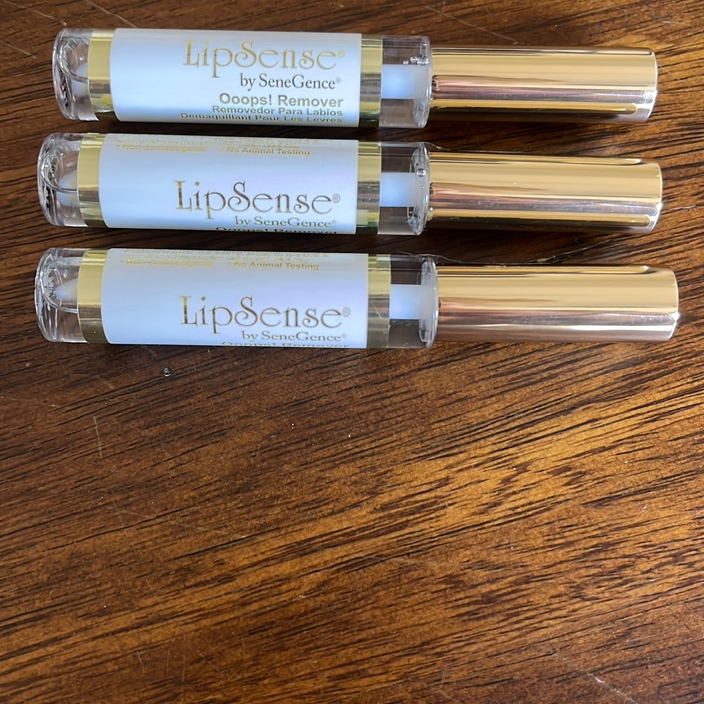 3 brand new LipSense Ooops Removers!